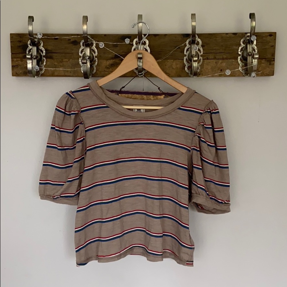 Free People Striped T-Shirt